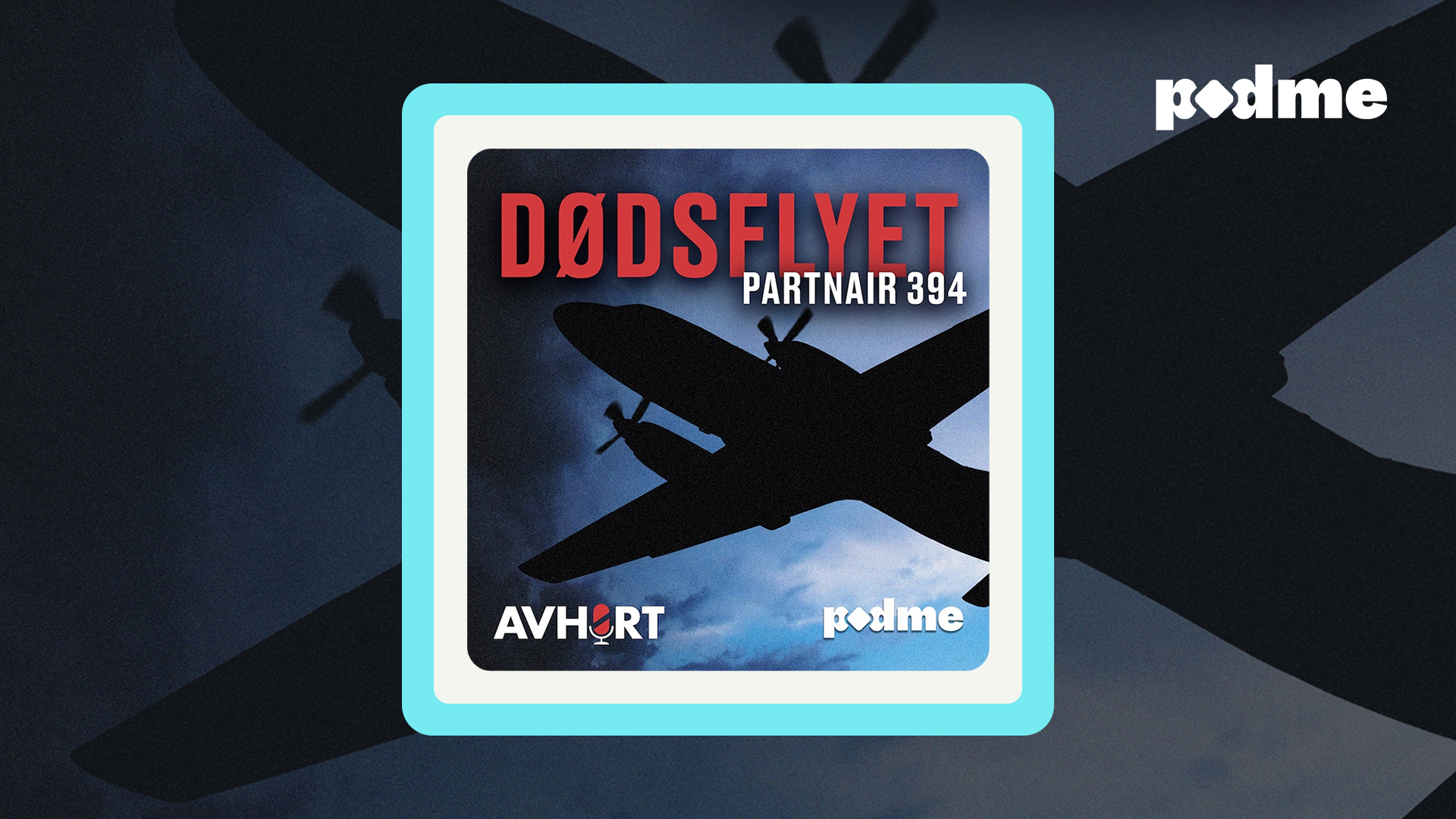 Dødsflyet Partnair 394 på Podme, et av månedens strømmetips.