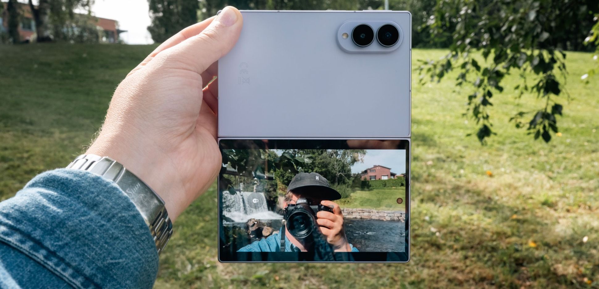 Samsung Galaxy Z Fold8 med kamera