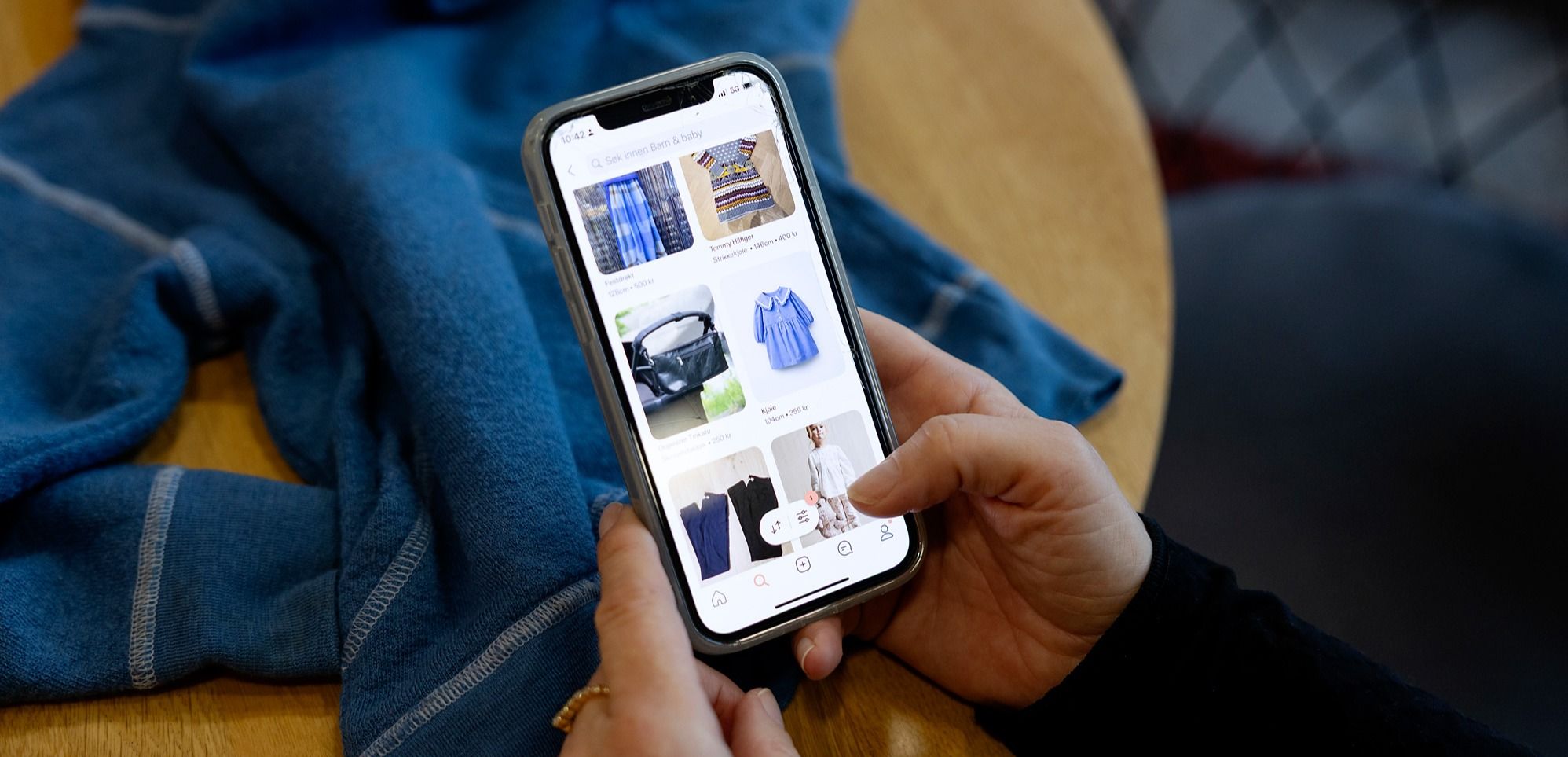 Siv opplevde QR-svindel etter å ha lagt ut denne genseren på Tise