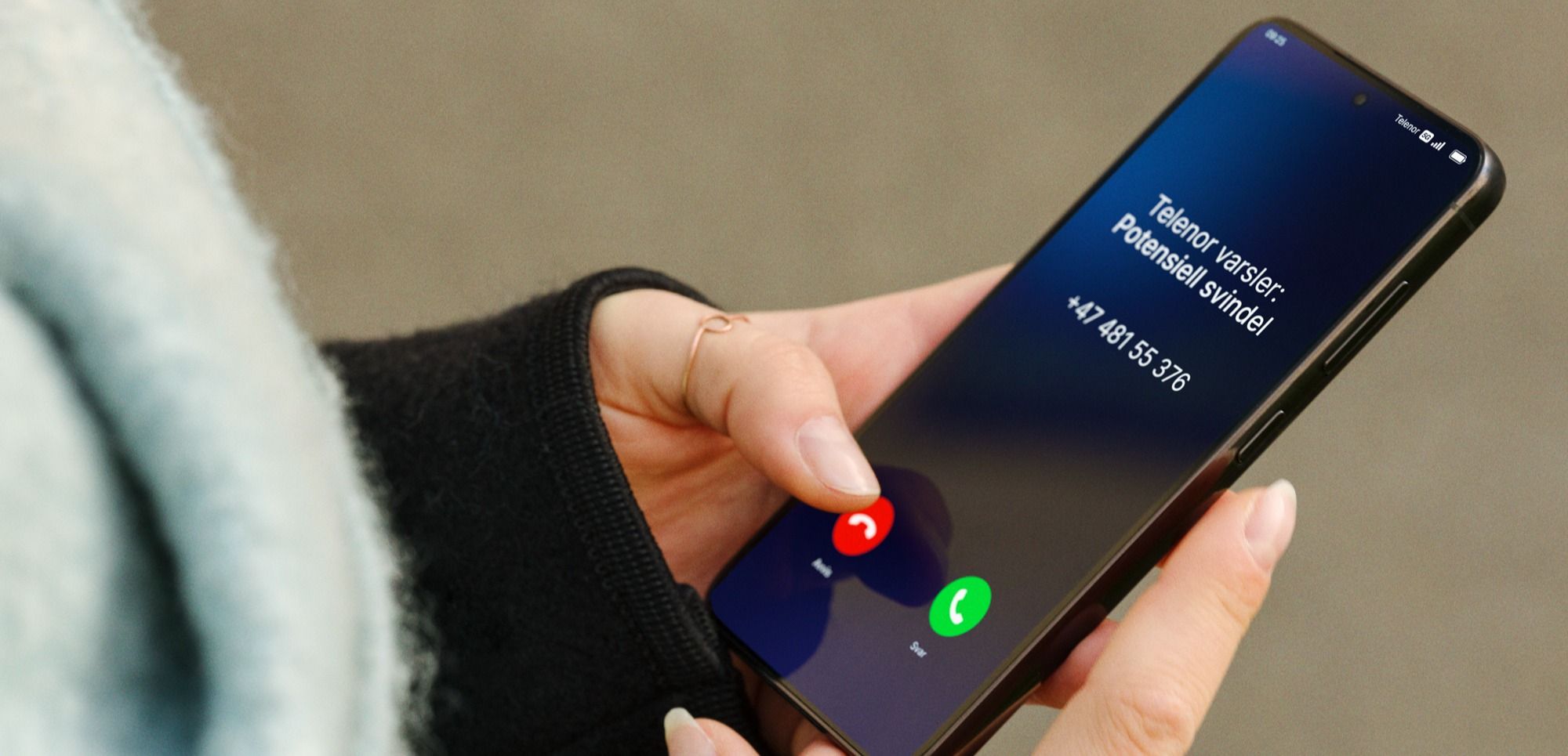Innkommende anrop på mobil
