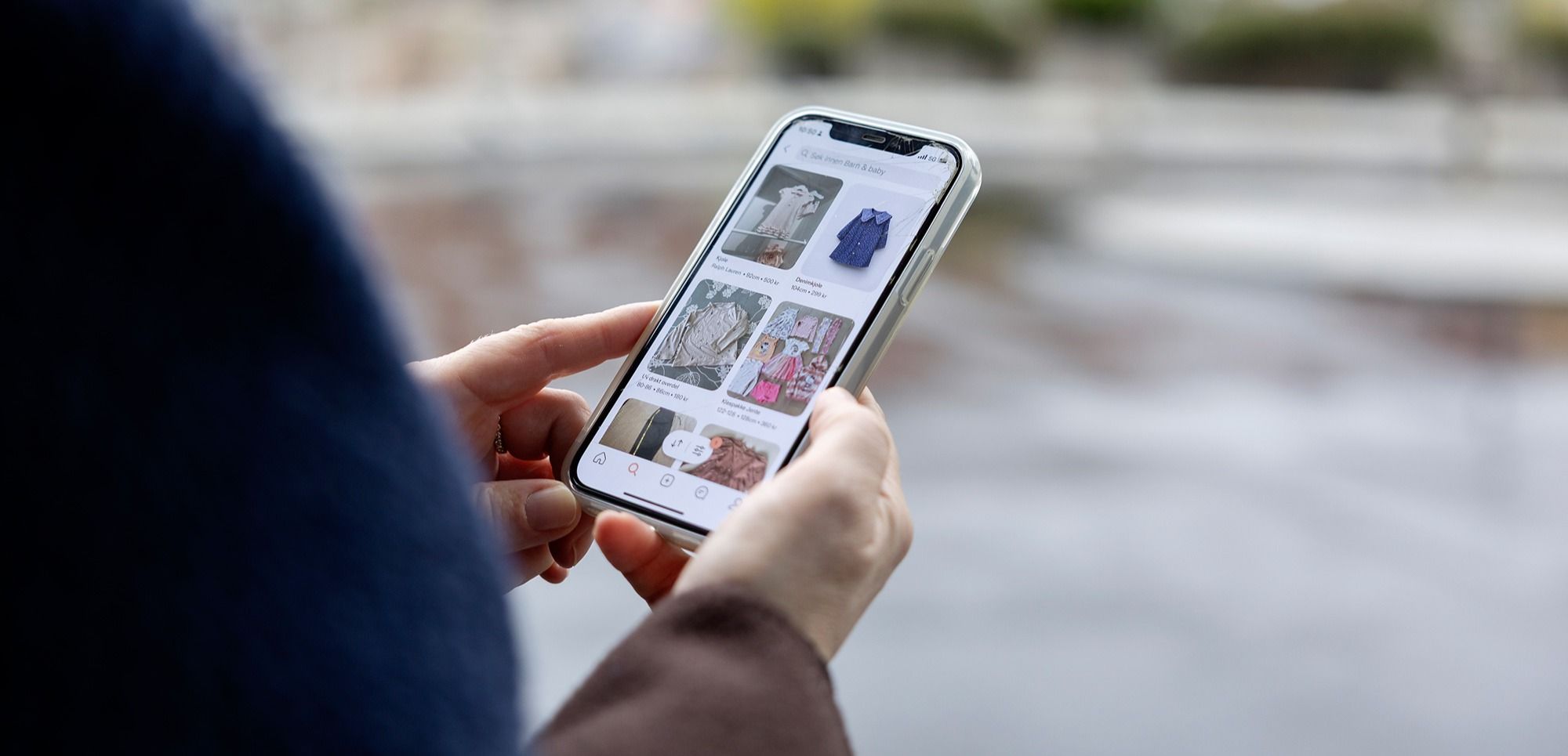 Siv opplevde QR-svindel etter å ha lagt ut denne genseren på Tise