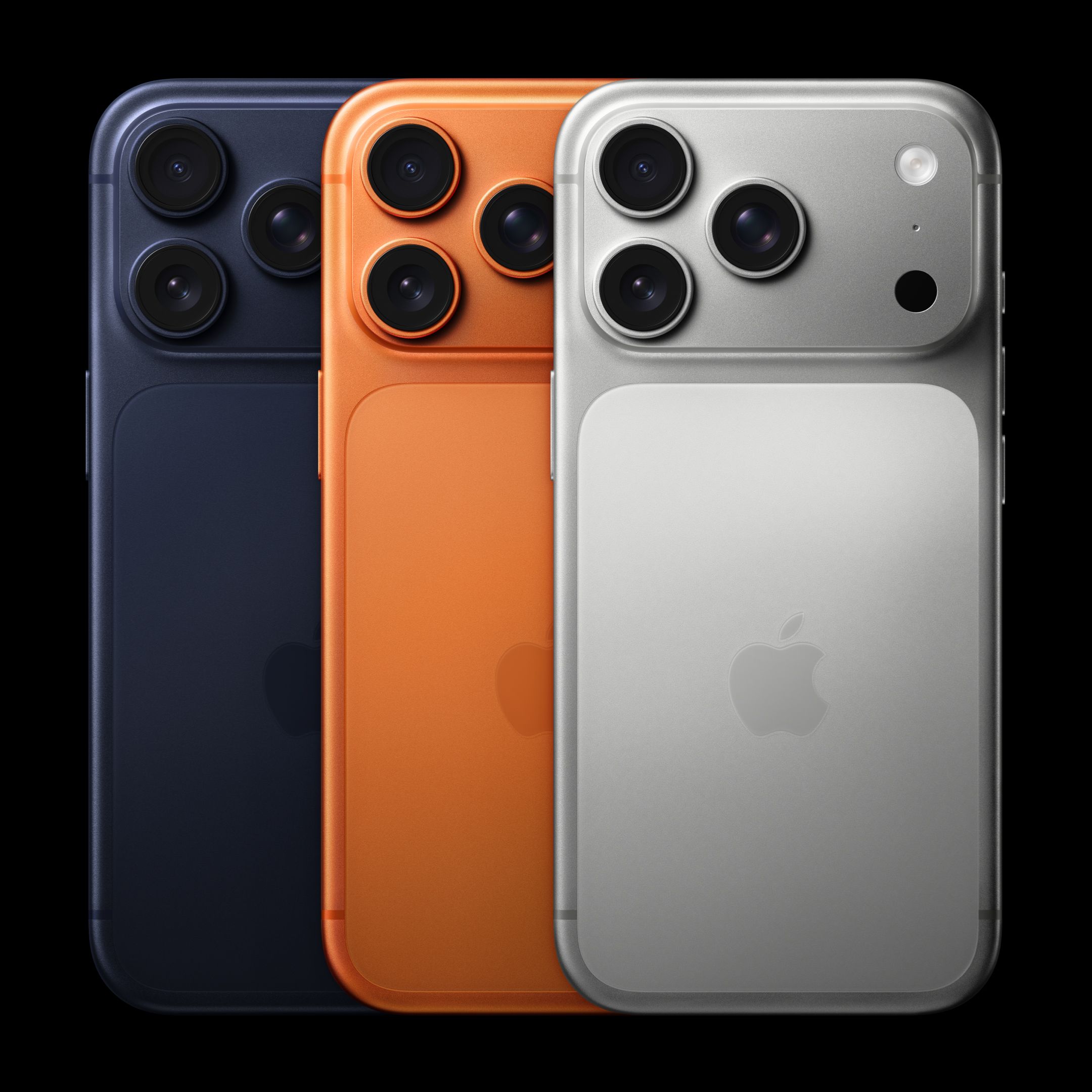 iPhone 17 Pro og 17 Pro Max kommer i tre farger