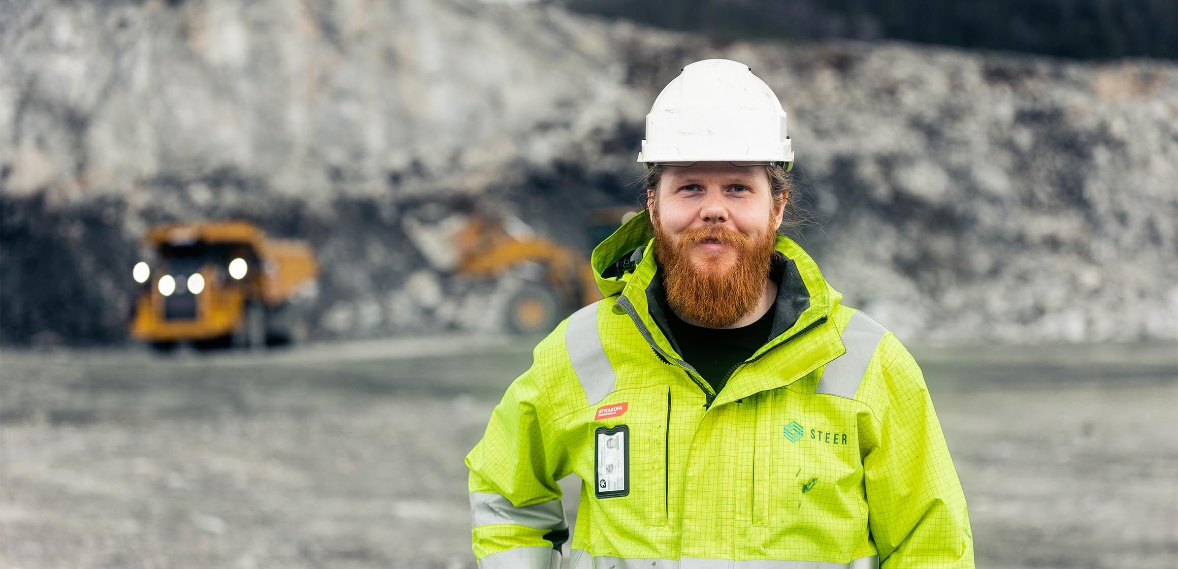 Lars Tronsmoen, leder for teknologibedriften Steer og en av de ansvarlige for autonomi-prøveprosjektet på Eikefet.