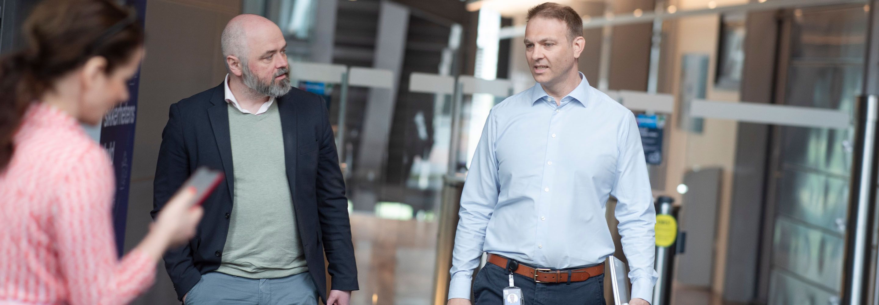 John Johnsrud og Bjørn Vidar Smette-Øvergaard