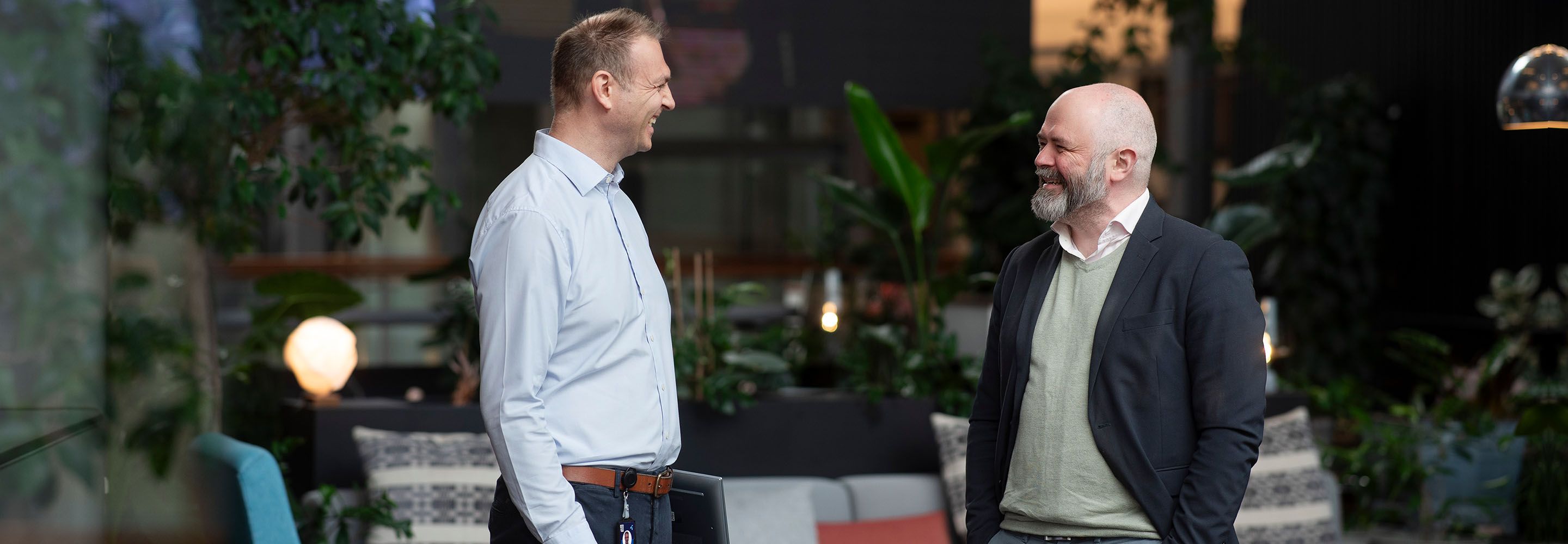 John Johnsrud og Bjørn Vidar Smette-Øvergaard 