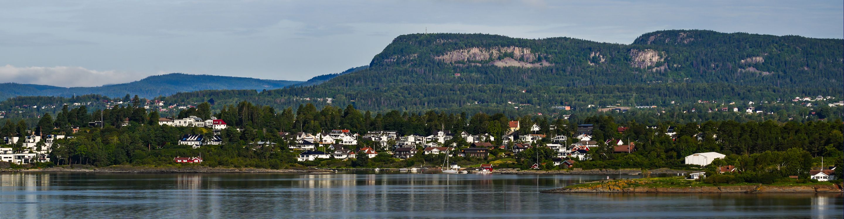 Snarøya sett fra sjøen