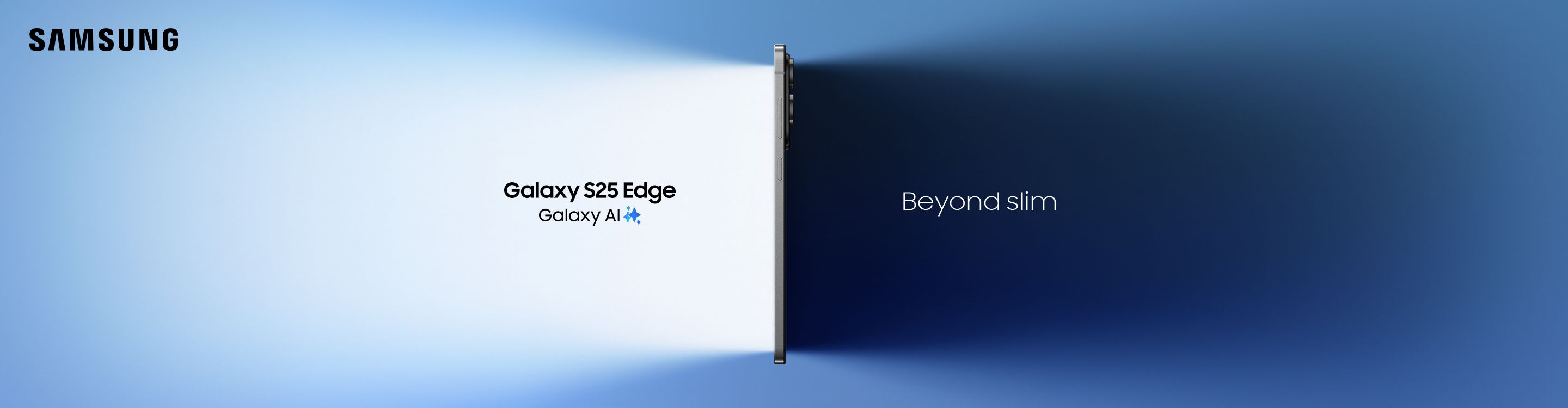 samsung galaxy s25 edge med galaxy ai