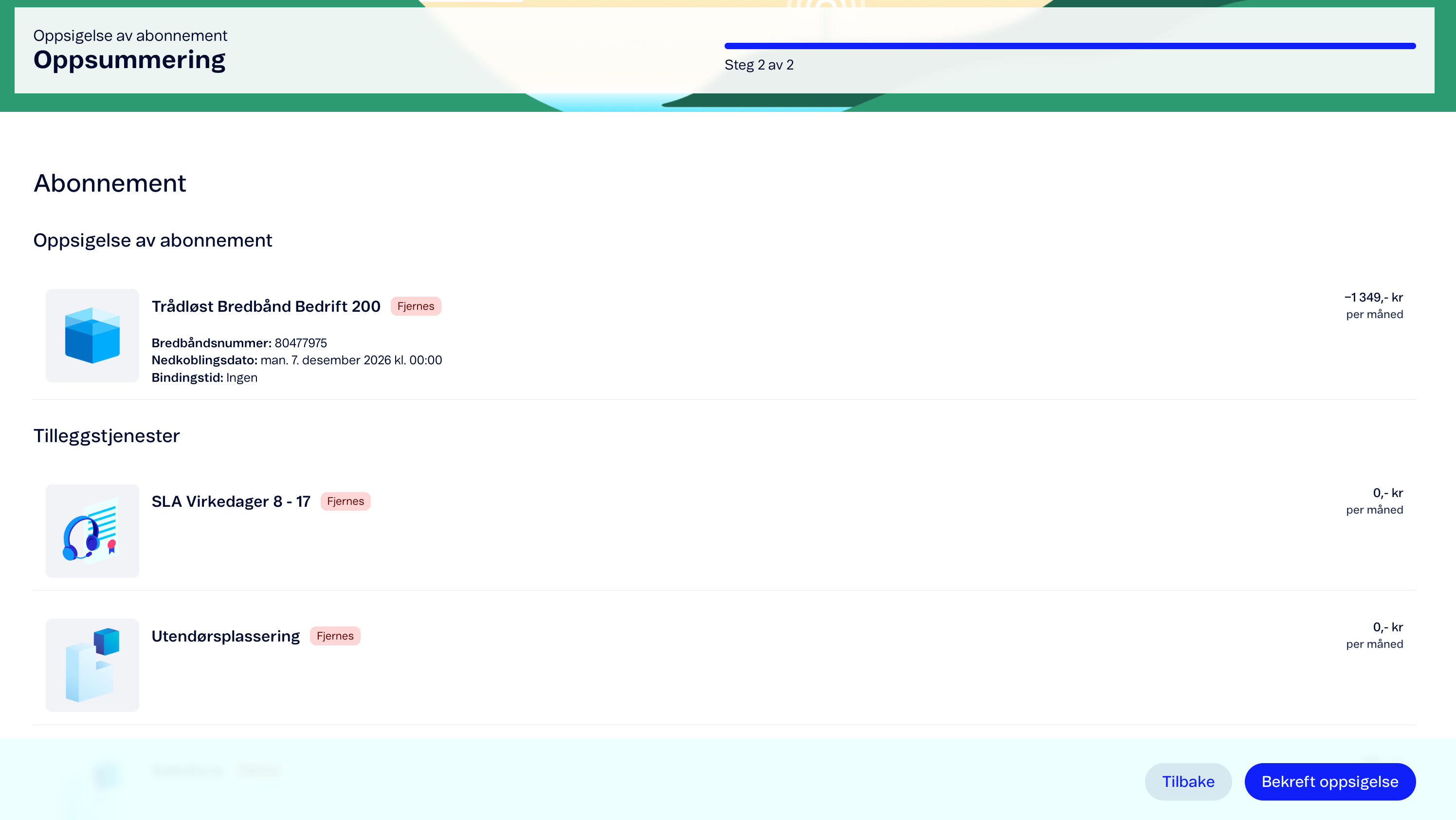 Oppsigelse 3
