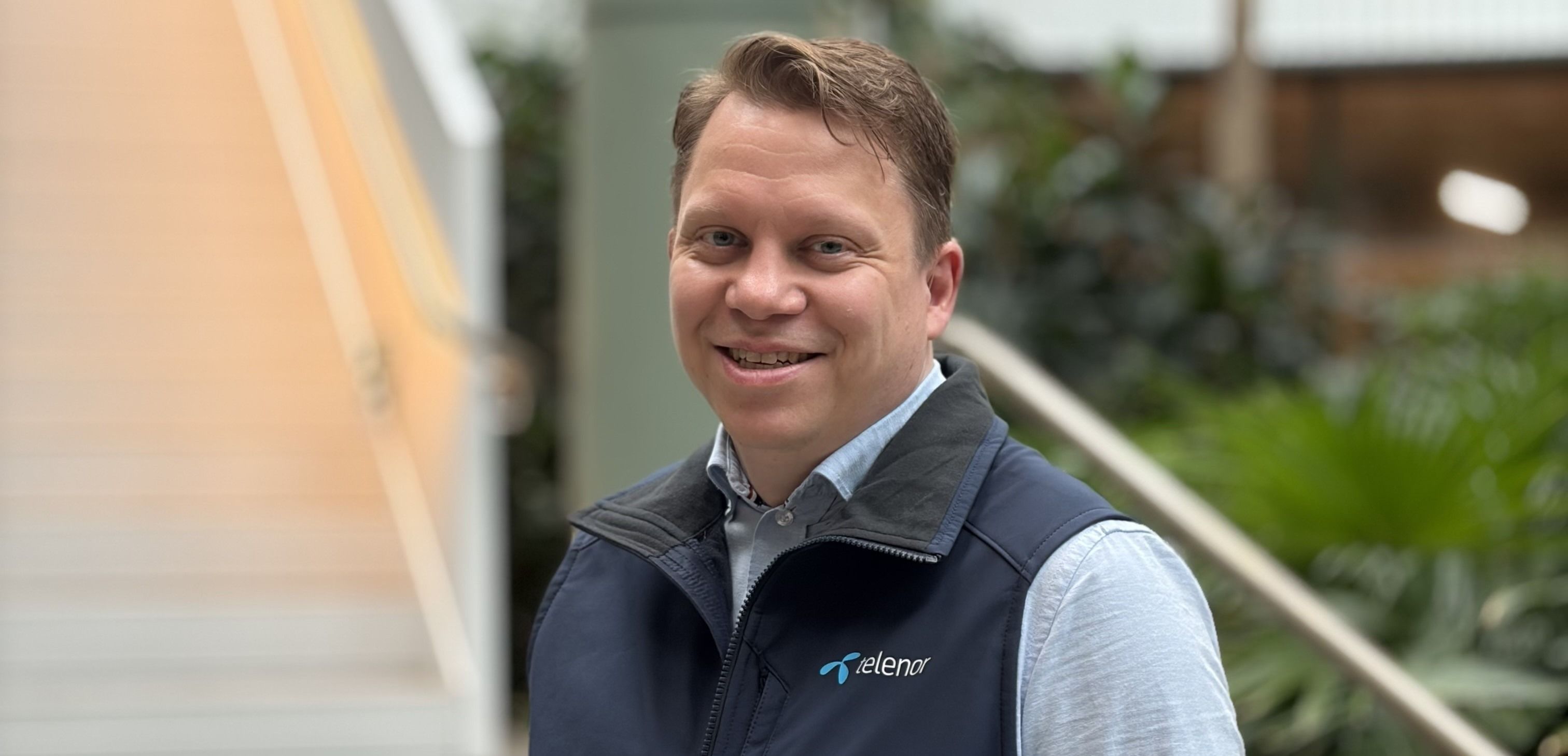 Eskil Skoglund, fagleder for nettverk og sikkerhet i Telenor. 