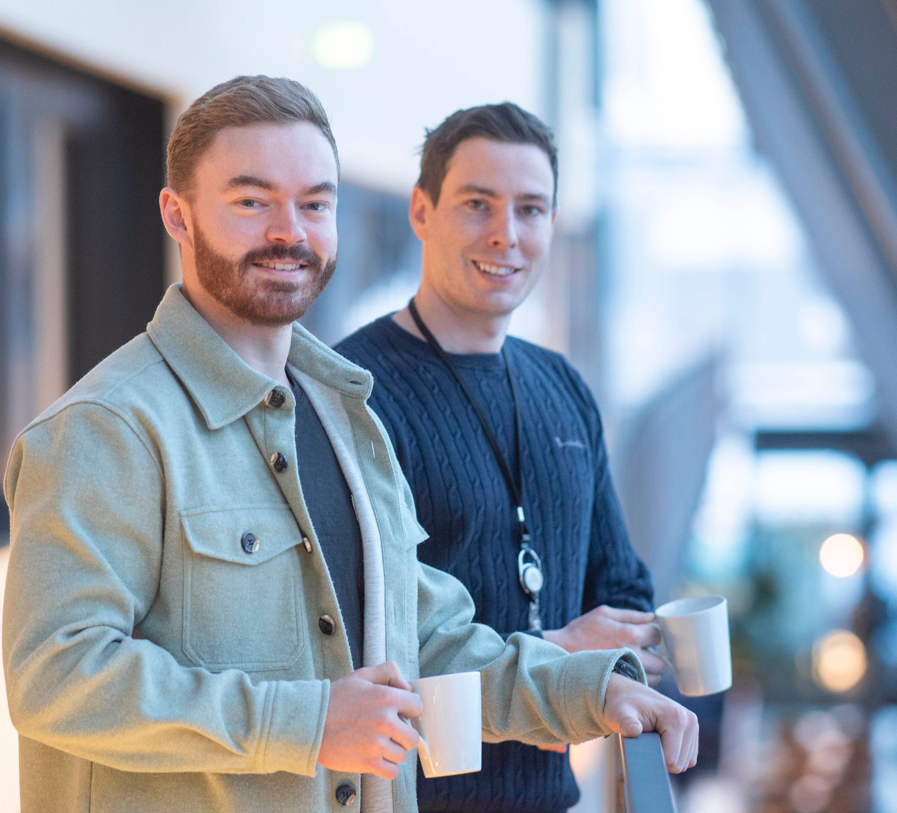 Chris Lindberg og Tobias Lerche Fodstad