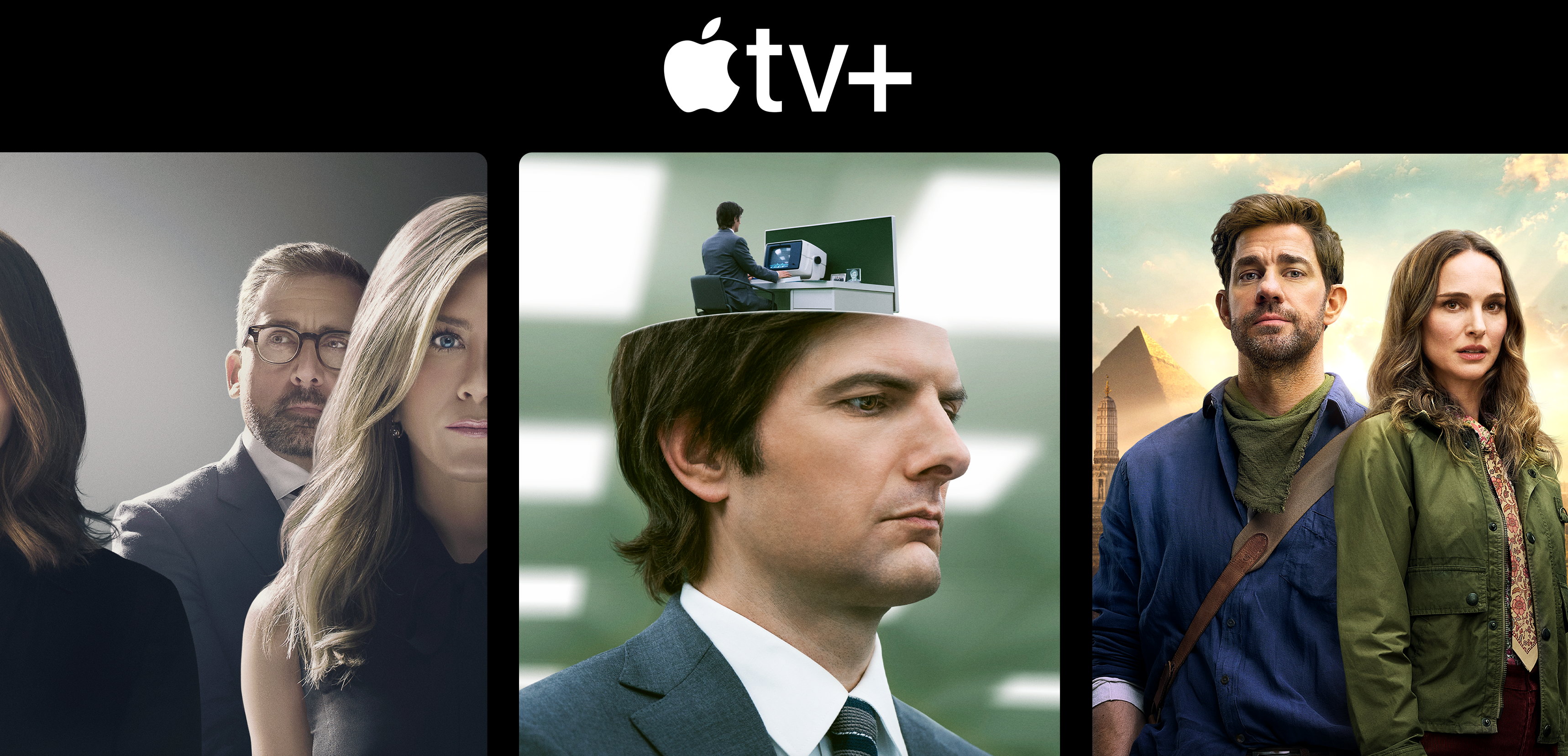 Tre Apple TV+ serier: The Morning Show, Severance, Fountain of Youth