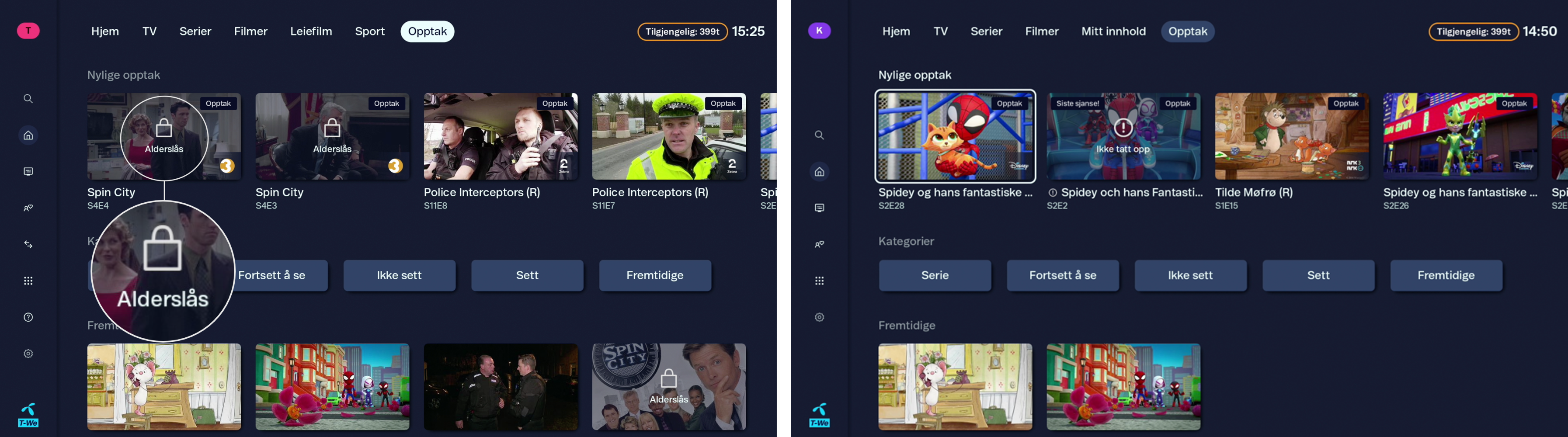 Alderslås og KIDS-profill