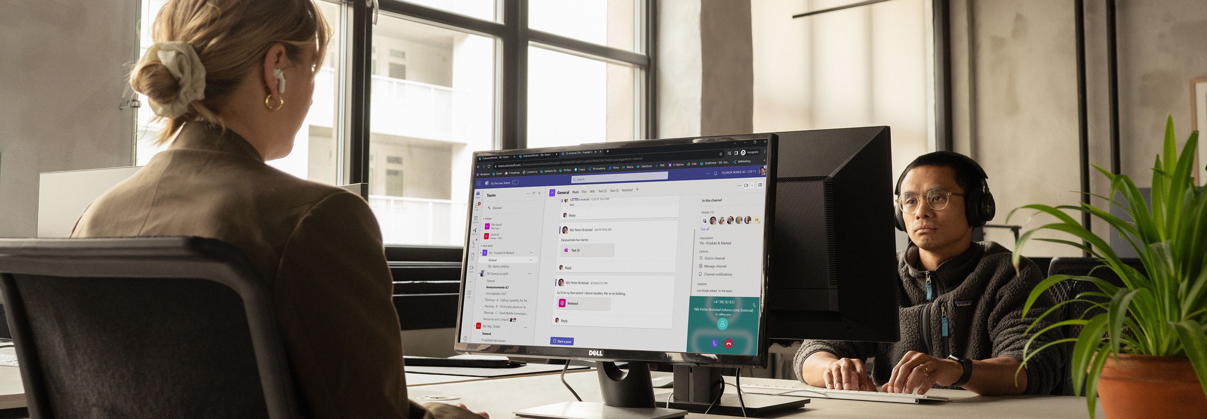 Effektiv arbeidsdag med Microsoft Teams