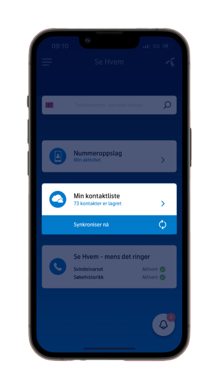 Ta sikkerhetskopi av kontaktene dine.