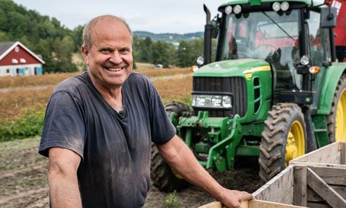 Grønnsaksbonde Tor Helge Arnevik