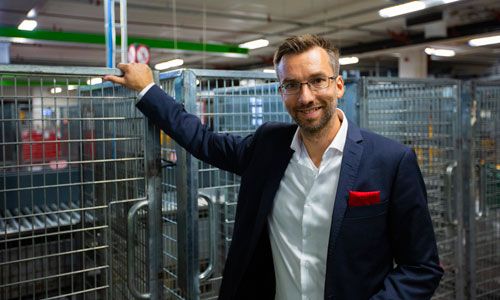 Alexander Haneng, direktør for digital innovasjon i Posten og Bring.
