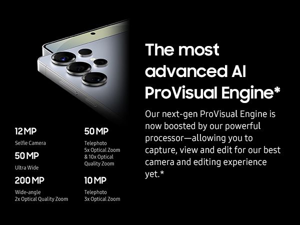 Reklame for nyeste Samsungs AI ProVisual Engine