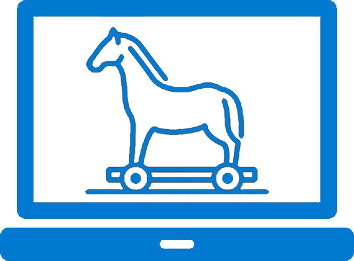 Trojansk hest på skjerm