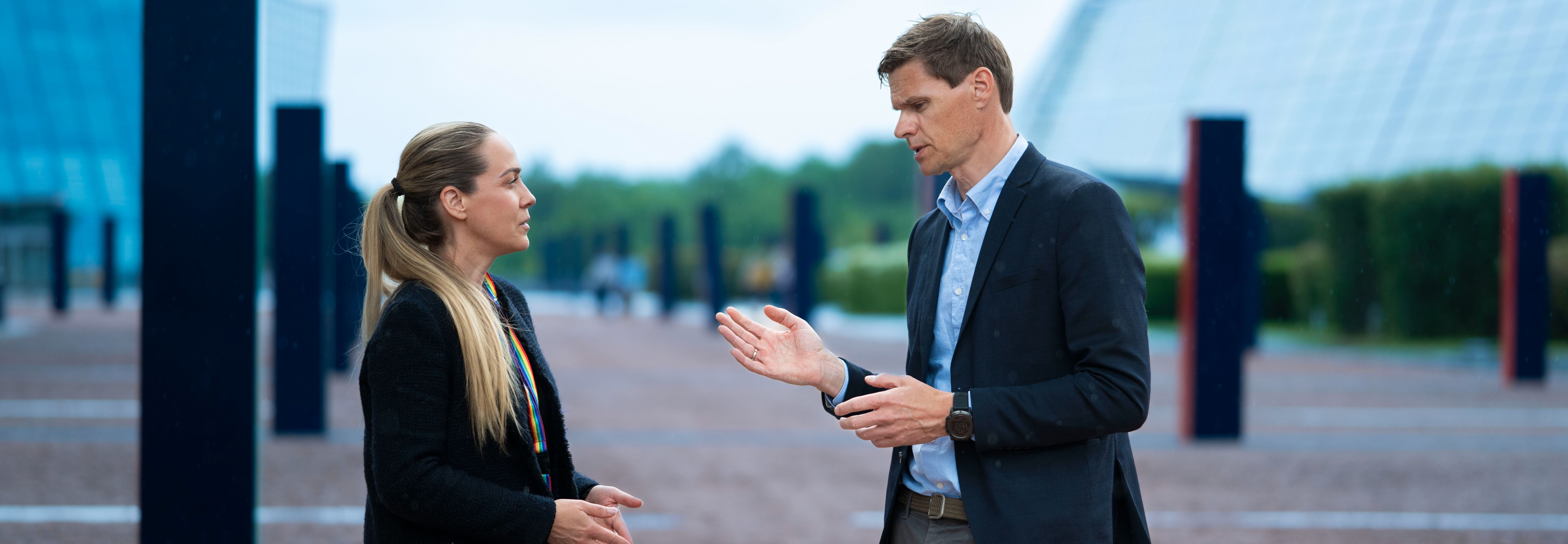 Thomas Nore og Ingrid Ringnes