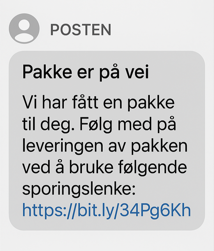 Advarsel mot falske pakkemeldinger! Høsttips mot svindel
