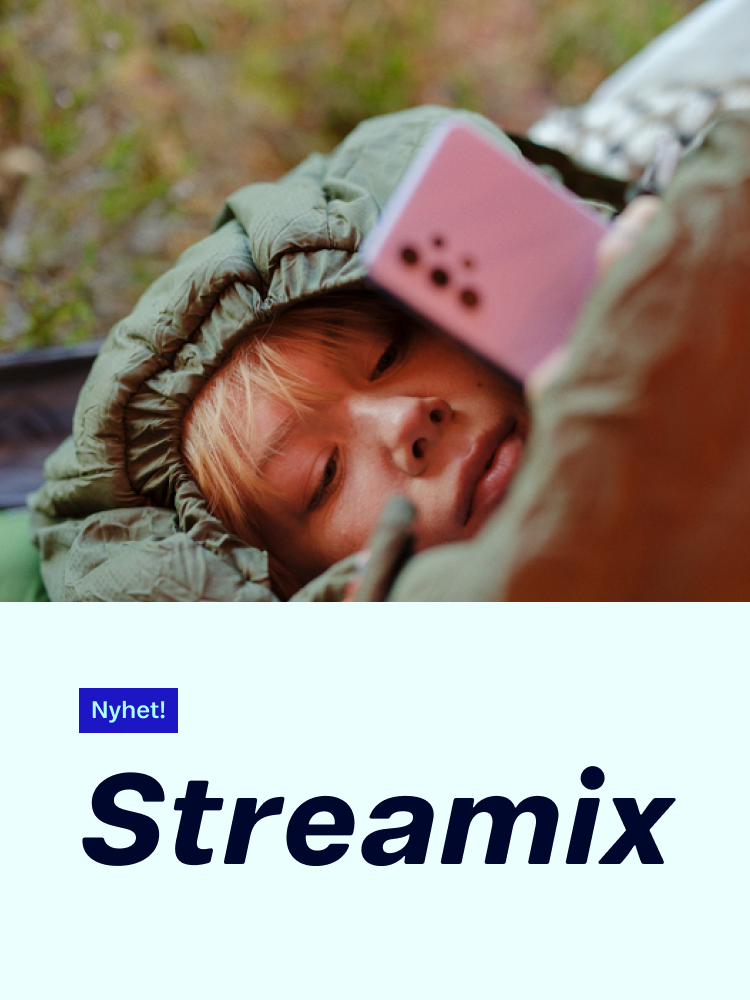 Oversikt over strømmetjenester du får i T-We