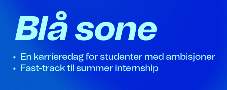 Blå sone er en karrieredag for studenter
