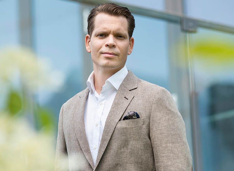 Bilde av sikkerhetsrådgiver Thorbjørn Busch i Telenor.