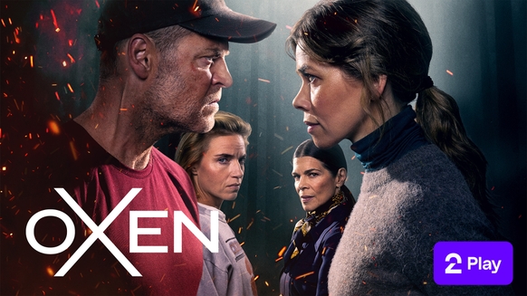 Bilde fra Oxen på TV 2 Play, en av flere krimserier vi digger nå.