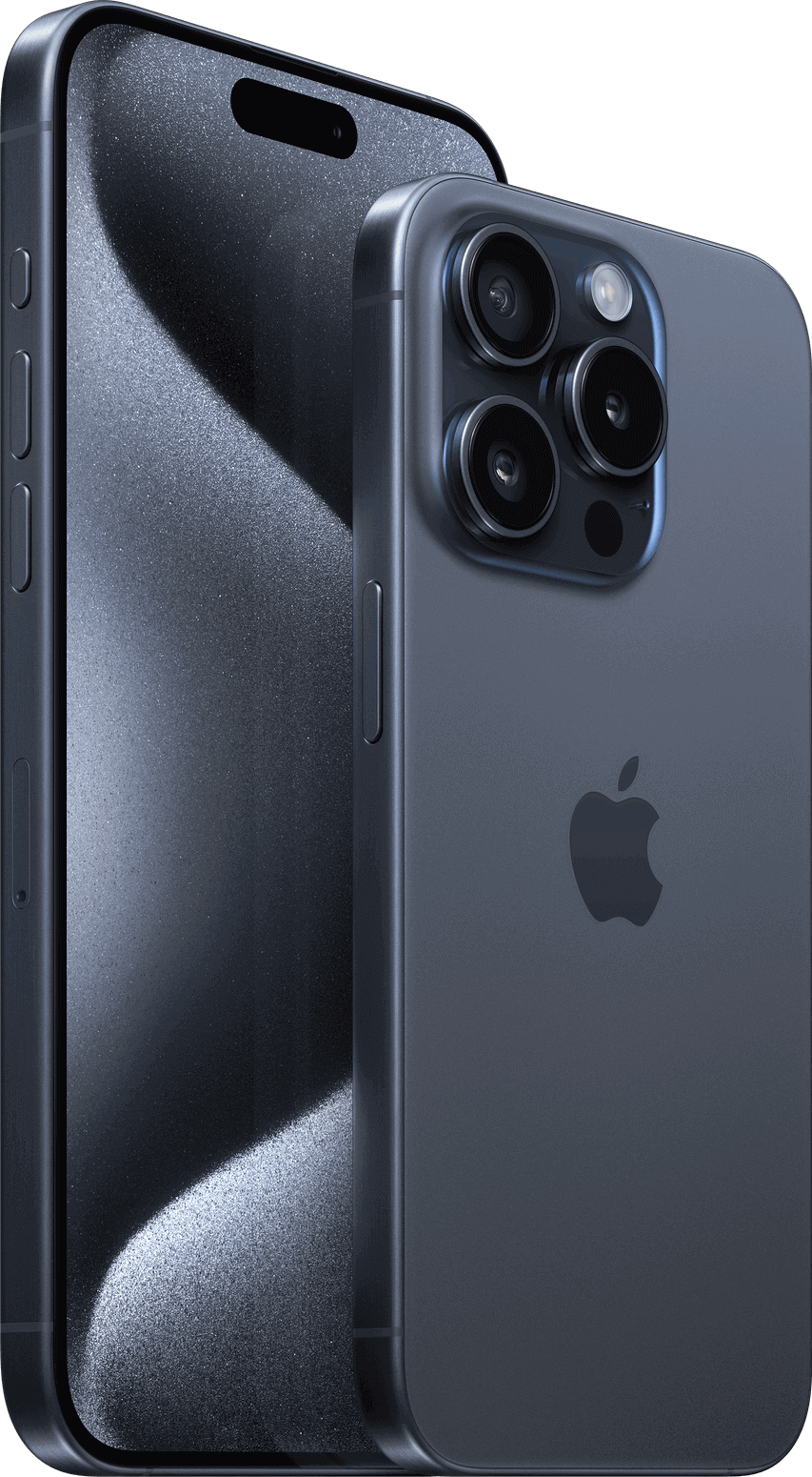 Apple iPhone 15 Pro Max blå titan