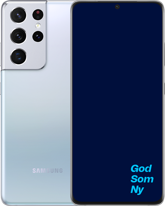 GSN Galaxy S21 Ultra 5G sølv