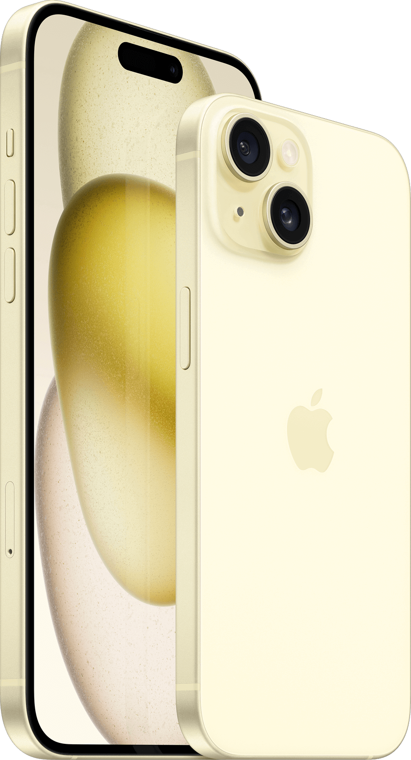 Apple iPhone 15/15 Plus gul