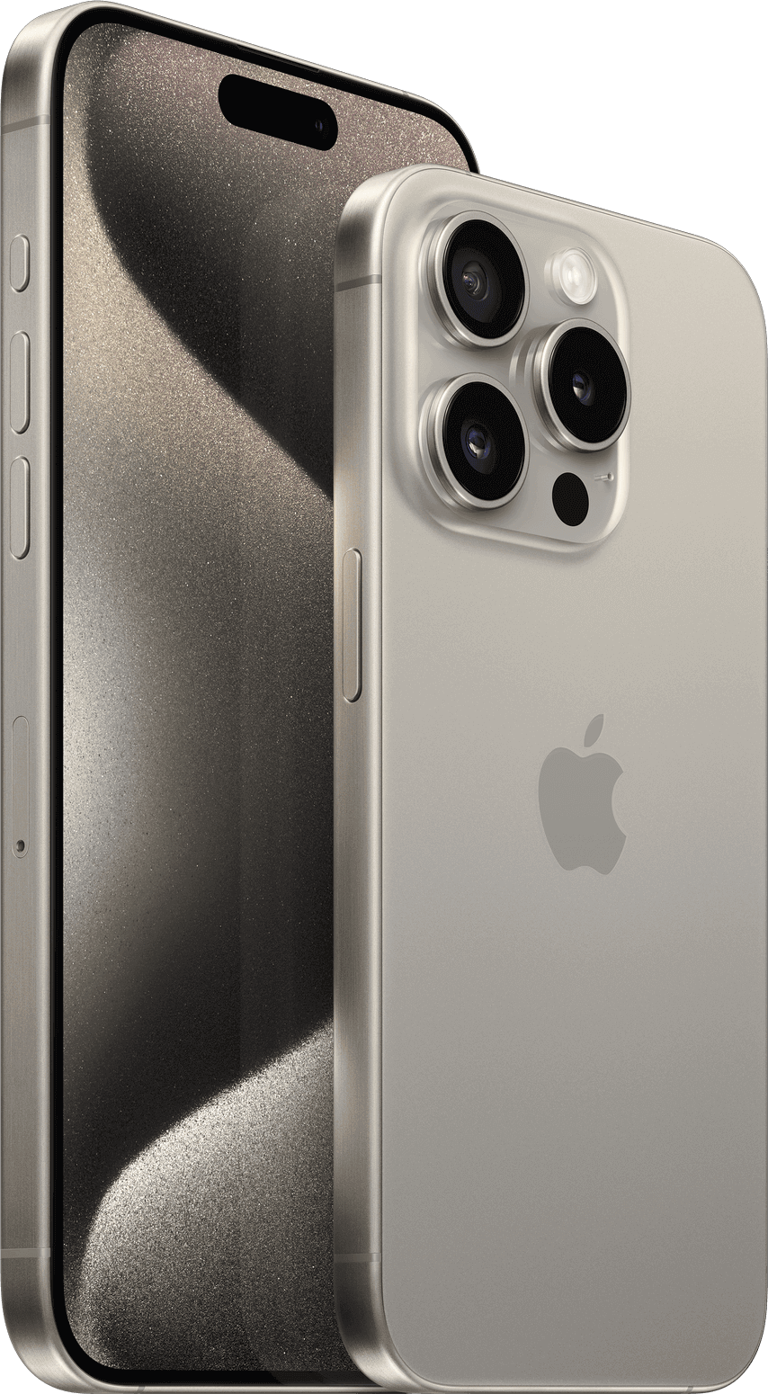 Apple iPhone 15 Pro Max naturlig titan