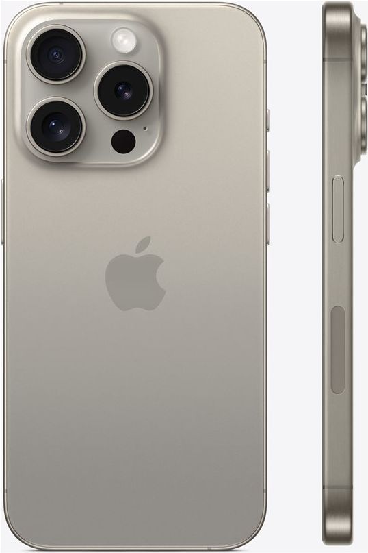 Apple iPhone 15 Pro 512GB, naturlig titan