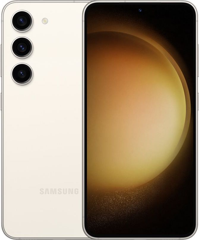 Samsung Galaxy S23 Ultra 5G 256GB. kremhvit